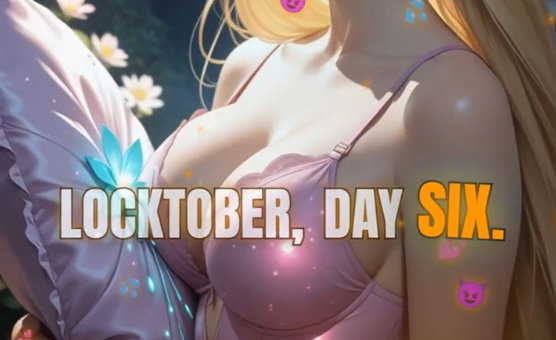 Locktober Day 6 Cage Edging Beg For Release - Vertical